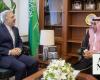 Minister receives Iranian ambassador in Riyadh
