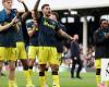 Guimaraes scores late as Newcastle beat Fulham in EPL