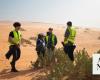 Riyadh medical students lead desert clean-up drive