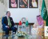 Saudi FM receives Montenegrin counterpart in Riyadh