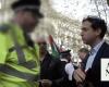 New footage adds context to police response to Jewish man during pro-Palestine protest in London