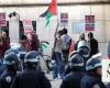 Arrests follow barricades and encampments as US college students nationwide protest Gaza war