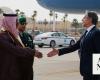 Blinken arrives in Saudi Arabia to discuss post-war Gaza 