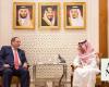 Saudi FM discusses preparations for Expo 2030 with BIE chief