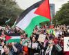 ’Show solidarity’: Pro-Palestinian protesters camp across Australian universities