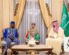 Saudi defense minister meets with Burkinabe counterpart