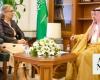 Saudi deputy minister receives Swiss envoy 