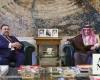 Saudi foreign minister receives letter from counterpart in Belarus on developing ties