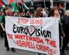 Israel heads to Eurovision final, despite protests