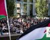 Police aim to break up pro-Palestine protests in Amsterdam