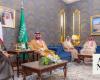Saudi crown prince meets with Arab leaders on sidelines of Manama summit