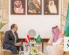 Saudi foreign minister holds talks with Austrian, Ethiopian counterparts