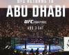 UFC’s Dana White announces main card for Abu Dhabi fight night