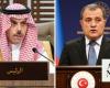 Saudi FM receives telephone call from Azerbaijan counterpart