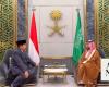 Saudi crown prince receives Indonesian president-elect in Jeddah