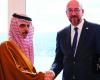 Saudi FM meets with president of the European Council