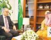Saudi foreign affairs deputy minister receives Austria's new envoy