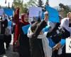 Afghan women protest exclusion from upcoming UN meeting in Doha