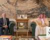Saudi minister receives Syrian envoy to Riyadh