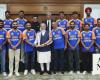 Jubilant Indian cricketers return home after winning the Twenty20 World Cup