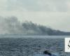 Oil tankers on fire off Singapore, crew members rescued