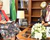 Saudi minister meets Swiss ambassador