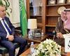 Deputy Saudi FM meets Algerian ambassador in Riyadh 