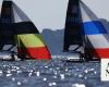 A lack of wind forces scuttles first Olympic sailing medal races, leaving sailors broiling