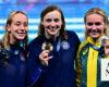 Ledecky makes Olympic history as McIntosh stars again in pool