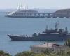 Ukraine strikes ferry crossing in occupied Crimea and vessel in Russia