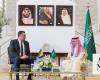 Saudi FM receives Bosnian counterpart in Riyadh