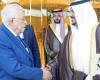 Palestinian president arrives in Riyadh