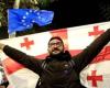 Thousands of Georgians join pro-EU march in Tbilisi ahead of next week's elections