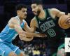 Tatum propels Celtics over Hornets, Lakers hold off Raptors