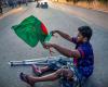 Sheikh Hasina’s out, but in Bangladesh protests (and flags) are very much in