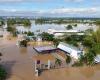 Massive floods engulf northern Philippines after typhoon and dam release, displacing thousands