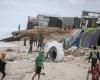 Displaced Palestinians in Gaza suffer in harsh weather