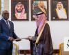 King Salman receives written message from Equatorial Guinea president