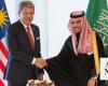 Saudi, Malaysian foreign ministers chair cooperation meeting in Riyadh