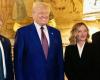 Trump hosts Italian PM Giorgia Meloni at Mar-a-Lago