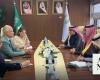 Saudi fund chief receives GCC representative to UNHCR