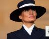 Melania Trump brings steely fashion game back to Washington