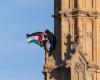 Man with Palestinian flag arrested after scaling London’s Big Ben