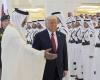 Trump arrives in Qatar after meeting Syrian president in Riyadh