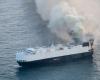 Fire on EV-loaded cargo ship off Alaska left to burn until salvage team arrives