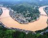 Six dead as floodwaters from upstream swamp China’s Guangxi, cyclone looms