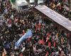 Iran holds state funeral for slain military commanders and scientists