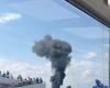 Small plane crashes at London Southend Airport, forcing closure