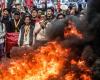 Rights group says 20 people missing after Indonesia protests