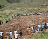 Sudanese villagers dig by hand to recover landslide victims, aid group says